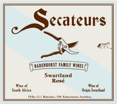 Badenhorst Secateurs Rose