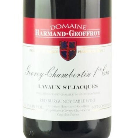 Domaine Harmand-Geoffroy, Gevrey-Chambertin 1er Cru, “Lavaux Saint-Jacques”