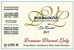 Dom. Vincent Ledy Bourgogne Rouge "Les Combes" 2016